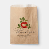 アップルオブザアイ秋収穫赤素朴ちゃんシャワー フェイバーバッグ (正面)