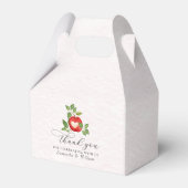 アップルオブザアイ秋収穫赤素朴ちゃんシャワー フェイバーボックス (正面サイド)