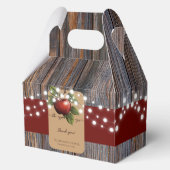 アップルオブザアイ素朴秋ベビーシャワー フェイバーボックス (正面)