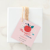 アップルオブザウアアイ秋ガールベビーシャワー フェイバータグ (インサイチュ)