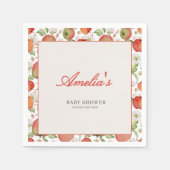 アップルオブザウアイズ秋秋のベビーシャワー スタンダードカクテルナプキン (正面)