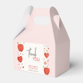 アップルオブザour eye秋をテーマにした誕生日 フェイバーボックス