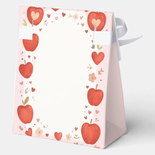 アップルオブザour eye秋をテーマにした誕生日 フェイバーボックス (裏面)