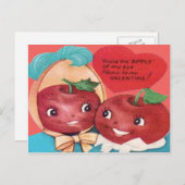 アップルオブマイアイバレンタインハート シーズンポストカード (正面/裏面)