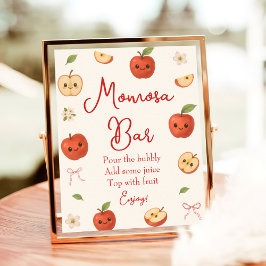 アップルオブマイアイベイビーシャワーモモモザバー ポスター