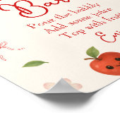 アップルオブマイアイベイビーシャワーモモモザバー ポスター (角)