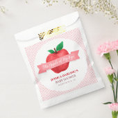 アップルオブマイアイ秋 |夏のテーマのベビーシャワー フェイバーバッグ (封をした状態)