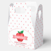 アップルオブマイアイ秋 |夏のテーマのベビーシャワー フェイバーボックス (オープン)