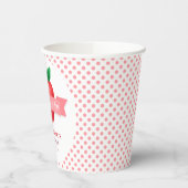 アップルオブマイアイ秋 |夏のテーマベビーシャワーpa 紙コップ (左)