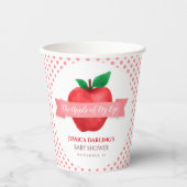 アップルオブマイアイ秋 |夏のテーマベビーシャワーpa 紙コップ (正面)