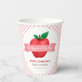 アップルオブマイアイ秋 |夏のテーマベビーシャワーpa 紙コップ