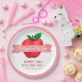 アップルオブマイアイ秋 |夏のテーマ誕生日パーティー ペーパープレート (パーティー)