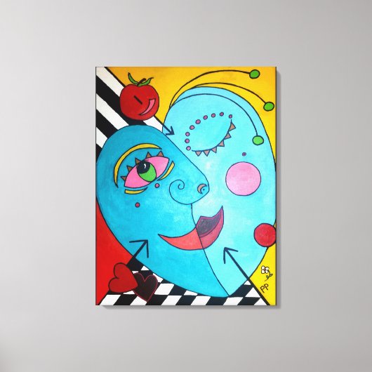 アップルオブマイアイ キャンバスプリント (正面)