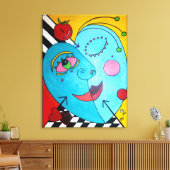 アップルオブマイアイ キャンバスプリント (インサイチュ (リビング))