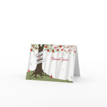 アップルオーチャードウェディング感謝カード