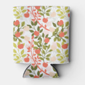 アップルオーチャードフローラガーデンパターン 缶クーラー (正面)