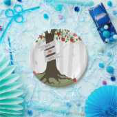 アップルオーチャード結婚ズ ペーパープレート (パーティー)