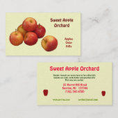 アップルオーチャード 名刺 (正面/裏面)