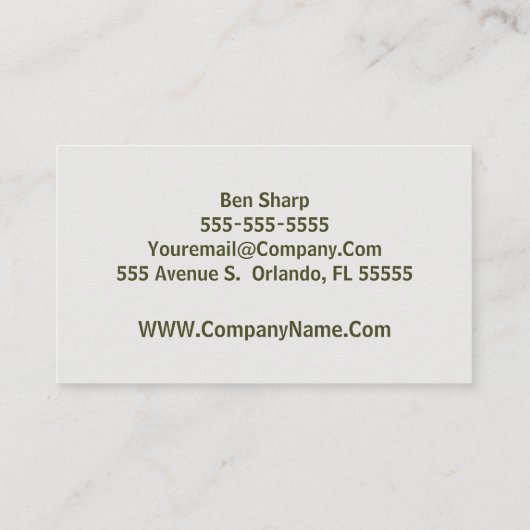 アップルオーチャード 名刺 (裏面)