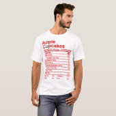 アップルカップケーキ Tシャツ (正面フル)