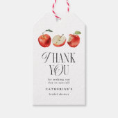 アップルガーデンブライダルシャワー ギフトタグ (正面)