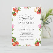 アップルガーデン アップリィ エバァフター ブライダルシャワー 招待状 (スタンド正面)