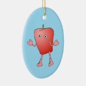 アップルクリッターセラミックオーナメント セラミックオーナメント (右)