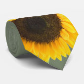 アップルグリーンひまわり結婚のネクタイ ネクタイ (ロール)