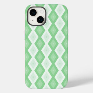 アップルグリーンダイヤモンドパターン Case-Mate iPhone 14ケース