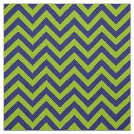 アップルグリーンネイビーブルーLGシェブロンパターン12I ファブリック