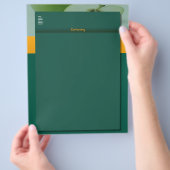 アップルグリーンフライヤー チラシ (手)