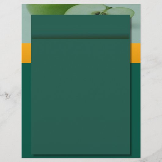 アップルグリーンレターヘッド (正面)