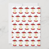 アップルサイダーフェスティバル オーチャード ドーナツ 秋の収穫 招待状 (裏面)