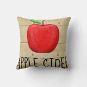 アップルサイダーレッドアップル クッション (裏面)
