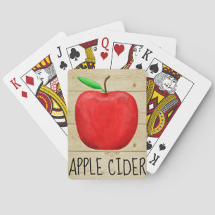 アップルサイダーレッドアップル トランプ