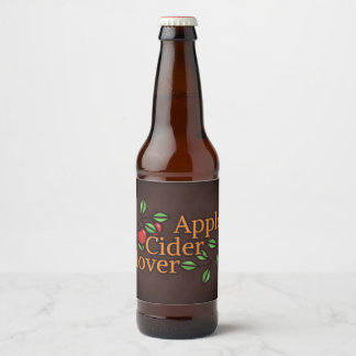 アップルサイダー愛好家 ビールラベル