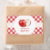 アップルジャムゼリーまたはアップルソースのラベル ラベル (インサイチュ)