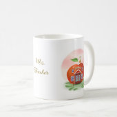 アップルスクールハウス先生 コーヒーマグカップ (正面右)