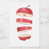 アップルスライス フードラベル (シングルラベル)