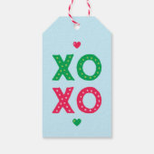 アップルソースバレンタインのギフトラベル 子供へ ギフトタグ (裏面)