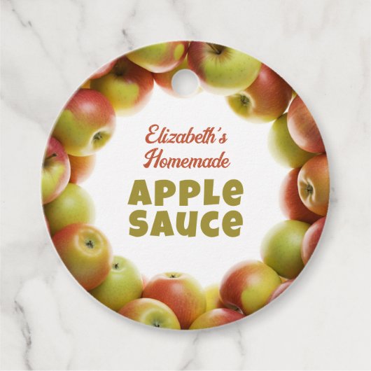 アップルソース フェイバータグ (正面)