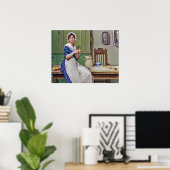 アップルダンプリング～ジョージ・ダンロップレスリー1835-1921 ポスター (ホームオフィス)