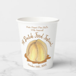 アップルダンプリンスアミッシュペンシルバニアPAオランダ食品 紙コップ