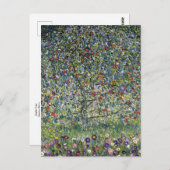 アップルツリーバイグスタフクリムトはがき ポストカード (正面/裏面)