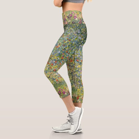 アップルツリーバイグスタフクリムト、ヴィンテージアールヌーボー カプリレギンス (左)