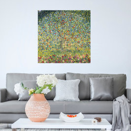 アップルツリーバイグスタフクリムト、ヴィンテージアールヌーボー ポスター