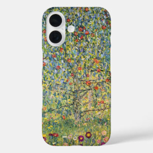 アップルツリーバイグスタフクリムト、ヴィンテージアールヌーボー iPhone 16ケース