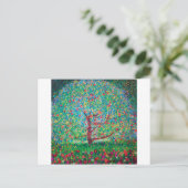 アップルツリー、グスタフクリムト ポストカード (スタンド正面)