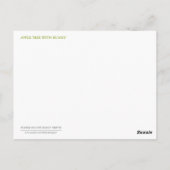 アップルツリー ポストカード (裏面)