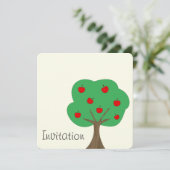 アップルツリー 招待状 (スタンド正面)